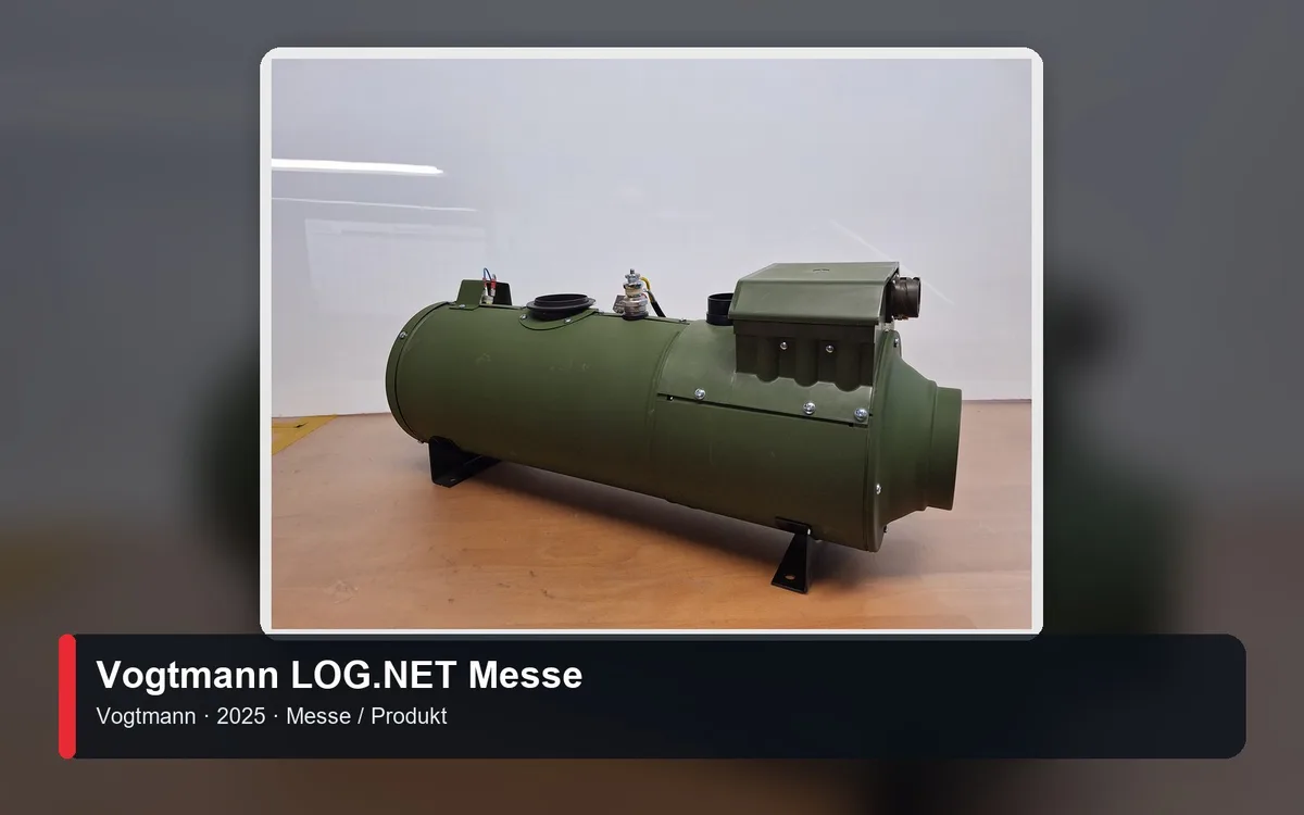 Vogtmann LOG.NET Messe – Referenzvisual für Vogtmann (Messe / Produkt)